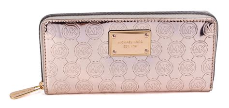 Amazon.com: Michael Kors Rose Gold Wallet